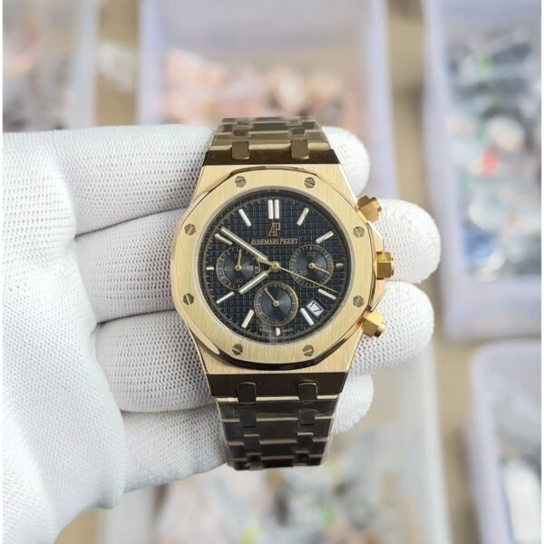 Audemars pigeu_t royal oak chronograph gold