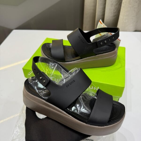 wmn s Crocccss brooklyn slingback low wedge sandals for her