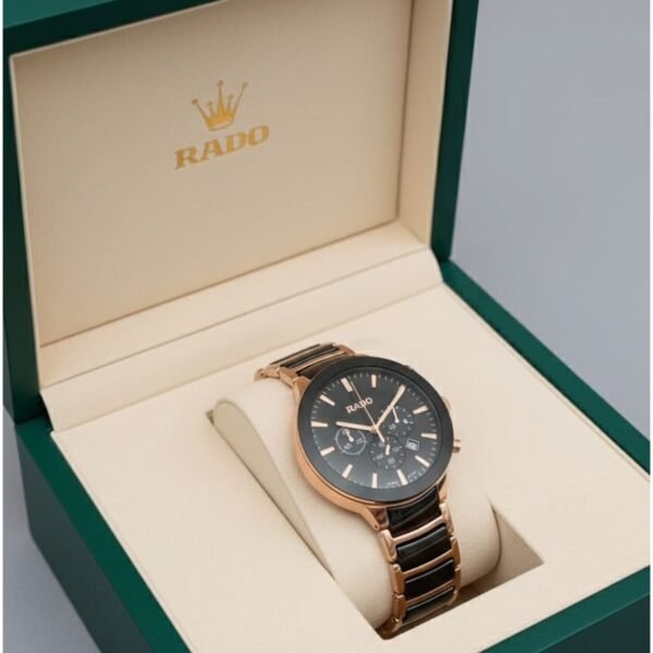 Rad_o centrix chronograph Black-Copper