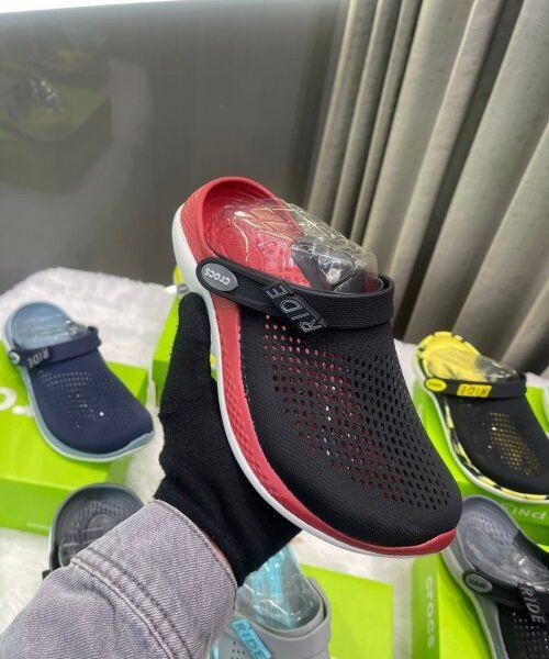 Croc.ss lite ride 360 Black Red