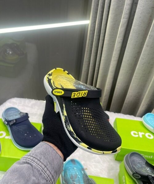 Croc.ss lite ride 360 black yellow