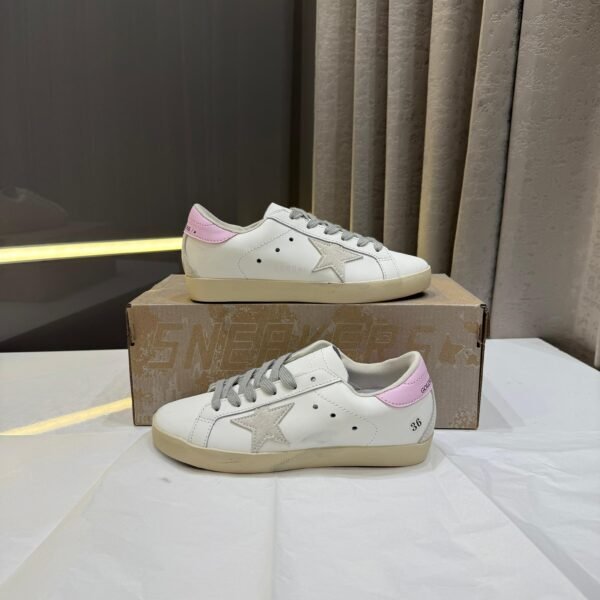 GOLDEN GOOSE BALL STAR LOW BABY PINK FIX