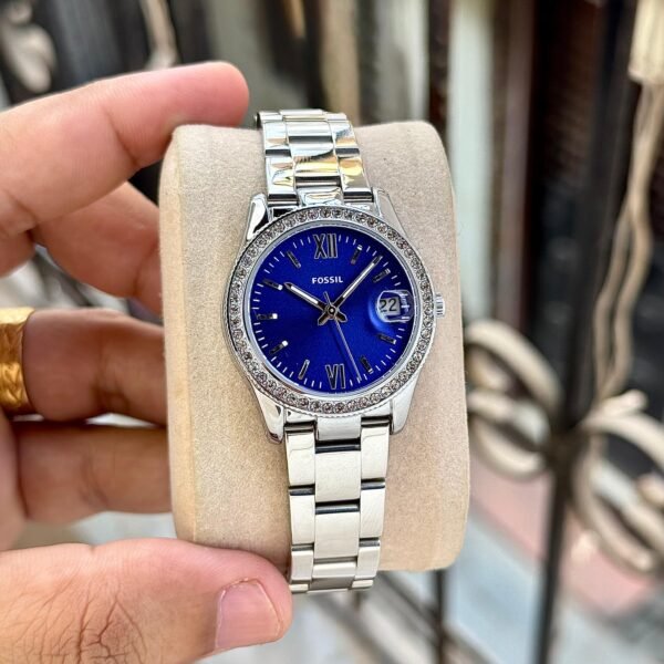 Fossi_l Scarlette Silver blue