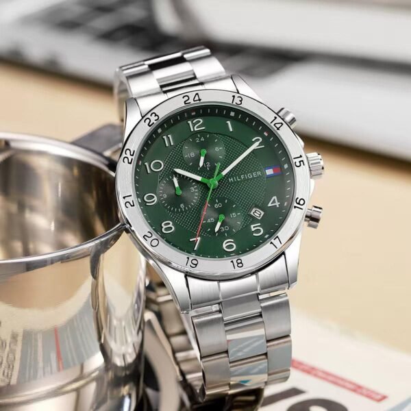 TOMMY_CRONOGRAPH_SILVER-GREEN