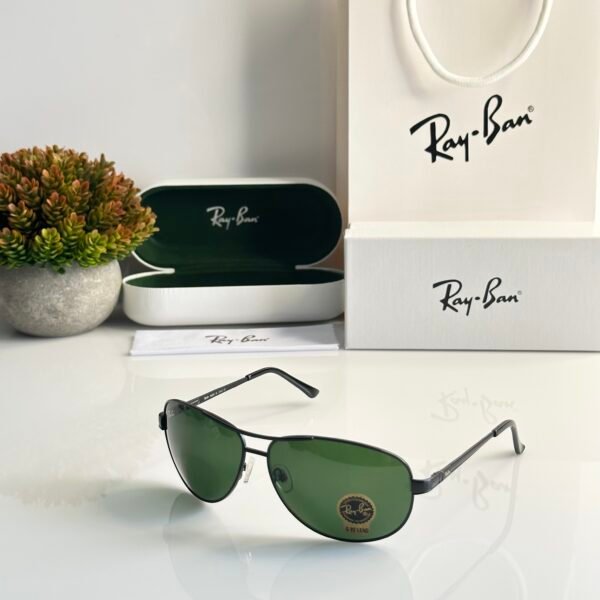 Rayban 3342 Black Green (GLASS)