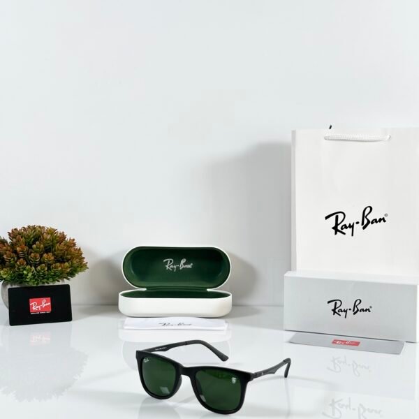 RB 4287 Black Green (GLASS)