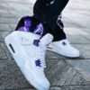 nikee JORDAN RETRO 4 METALLIC PURPLE