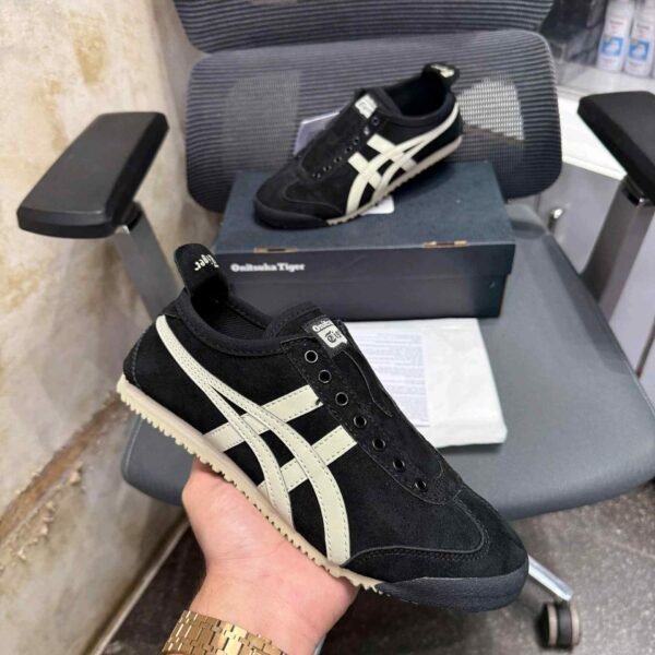 onitsukaa tiger Mexico 66 Slip On Black Putty Premium