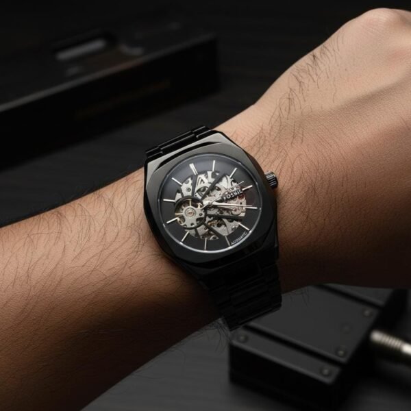 Fossii_l Bestwin Mens Automatic Skeleton