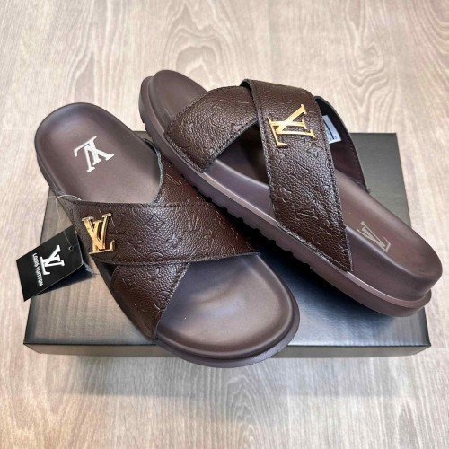 Louis Vuitton Venice Mule Premium Brown Slides