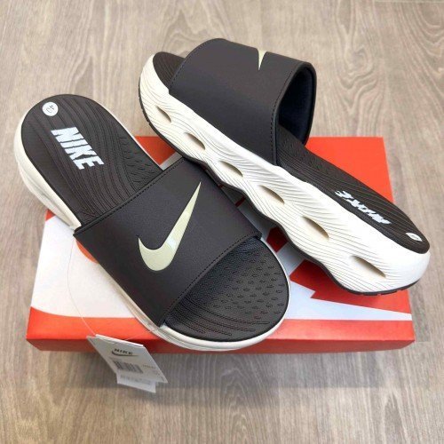 Nike Classic Cloud Sole Premium Brown Cream Flip-Flop