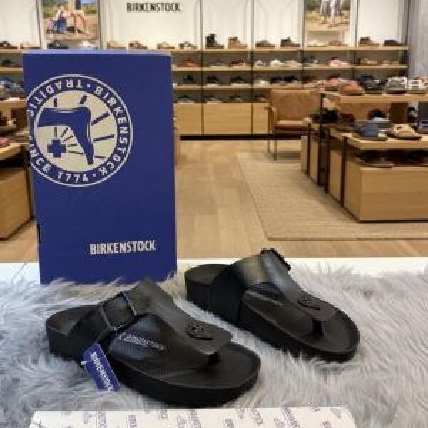BIRKENSTOCK BLACK SLIDE premium