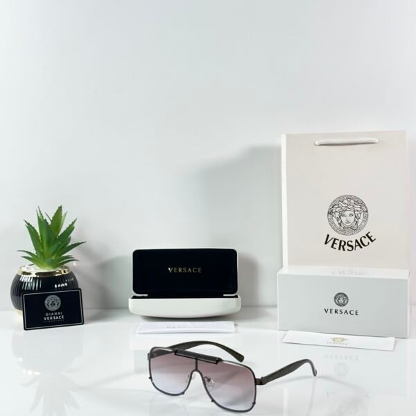 Versace 5007 Black Brown Shaded