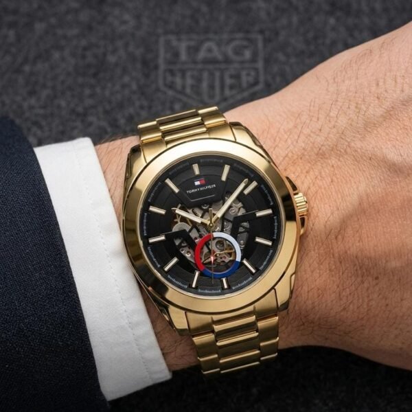 Tomm_y Hilfiger automatic skeleton