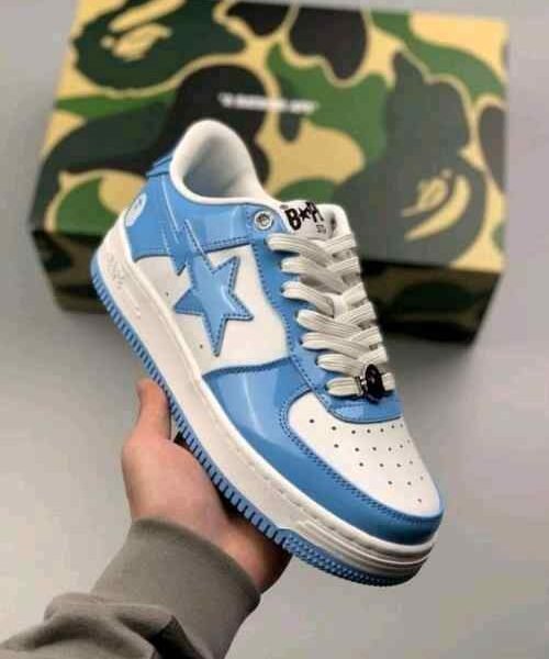 A BATHING APE BAPE STA LOW BLUE SALE