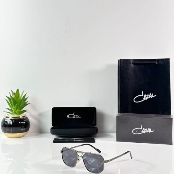 Cazal 9073 Printed Gun Black