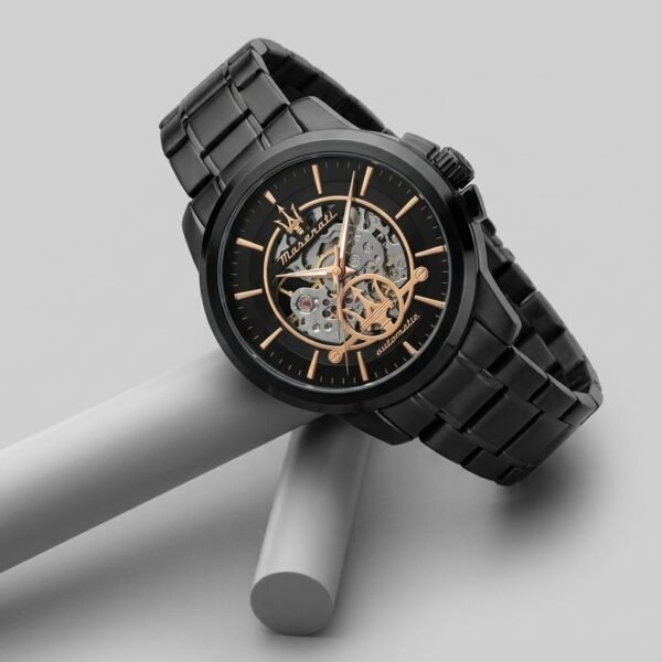 Maserat_i Successo Skeleton automatic full Black