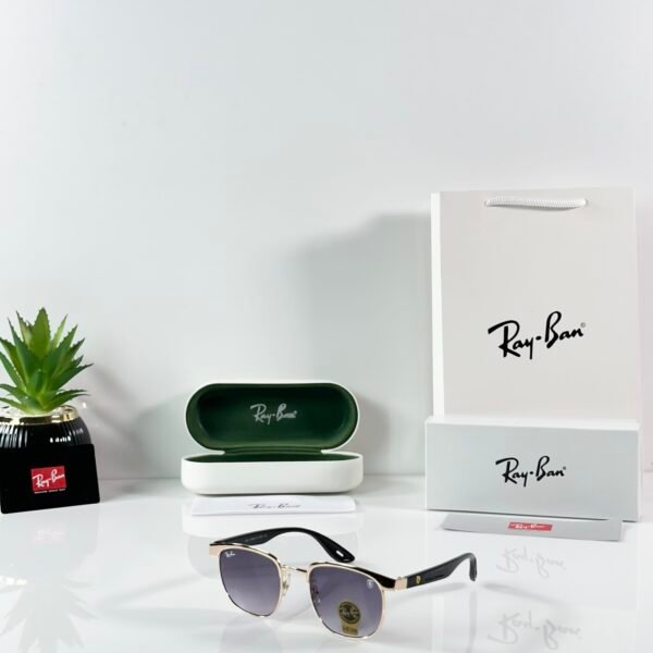 Rayban 3698 Gold Black DC