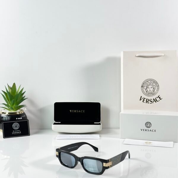 Versace 3349 Black Silver Mercury