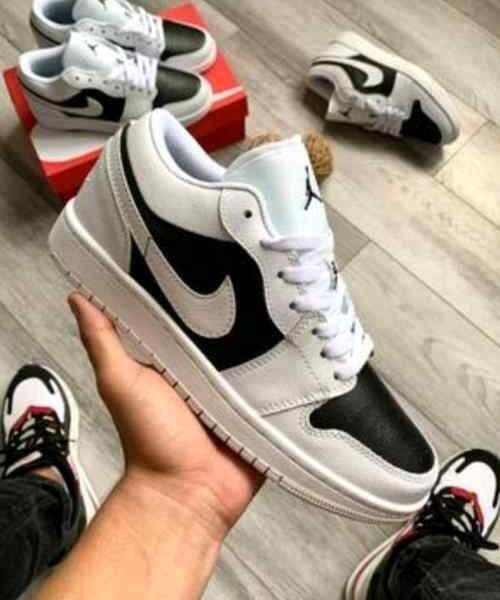 nikee jordan retro 1 low panda white black sale