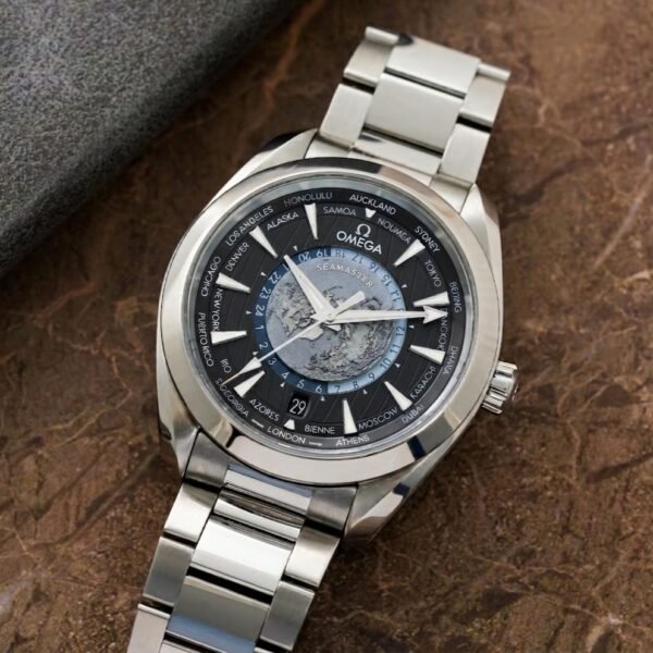 Omegg_a Seamaster Aqua Terra World Map