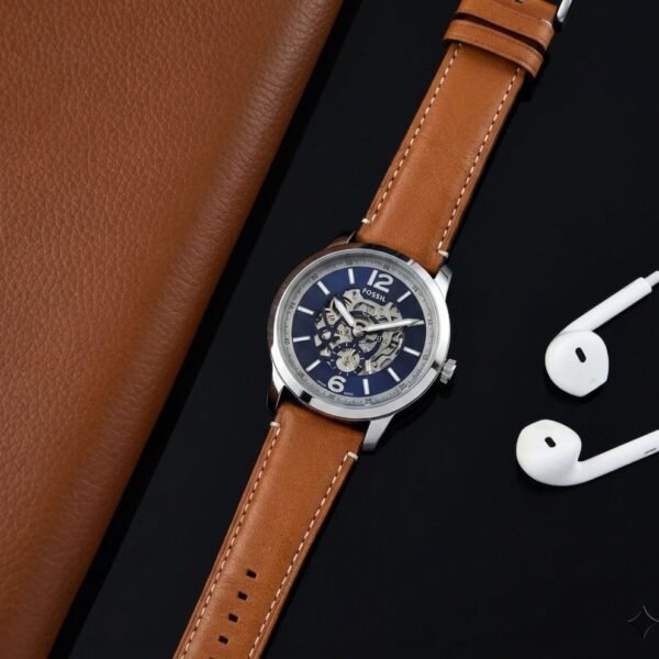Fossii_l Heritage Automatic Blue