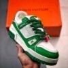 Louiss Vuittonn TRAINER Maxi Green WHITE