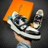 Louiss Vuittonn TRAINER Maxi BLACK WHITE