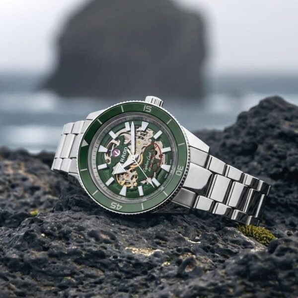 Radd_o Captain Cook HighTech Automatic Silver-Green