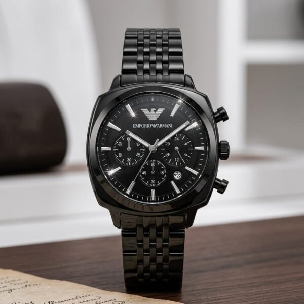 Emporio Arman_i Antonio Chronograph Full Black