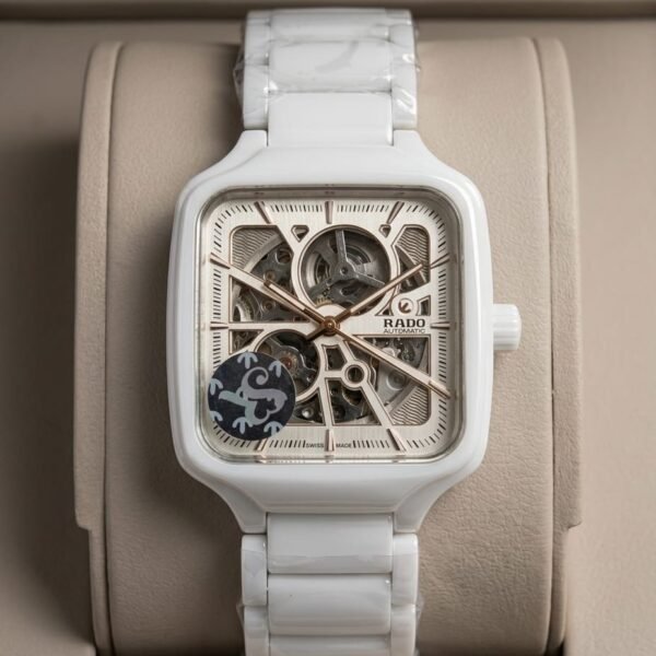 Radd_o True Square Automatic Ceramic White Copper