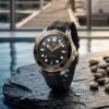 Omegg_a Seamaster Diver 300M Automatic Black Gold Blackg