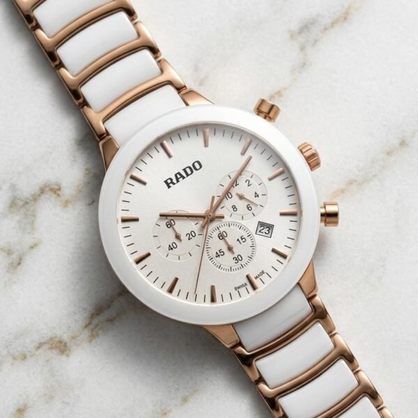 Rad_o centrix chronograph White-copper