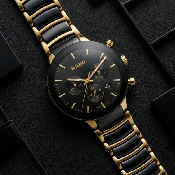 Radd_o centrix chronograph Black Gold