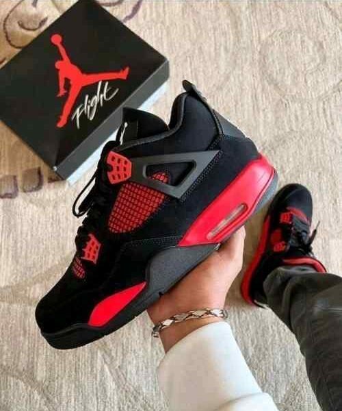 nikee jordan retro 4 THUNDER RED