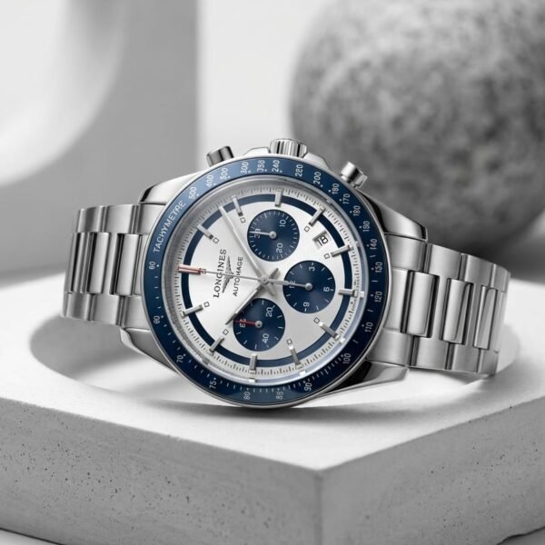 Longinee_s Conquest Chronograph Blue