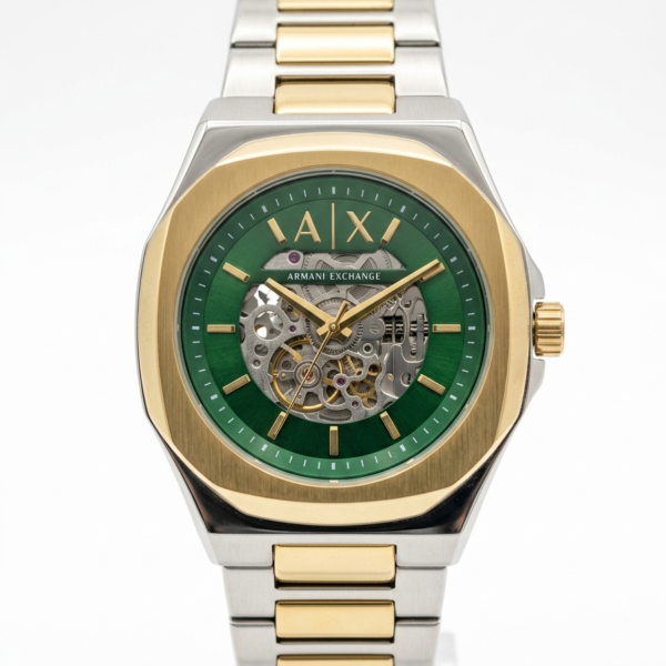Armann_i Exchange Ax2418 Hampton Automatic 2 ton gold green