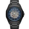 Arman_i Exchange Ax2418 Hampton Automatic black- blue