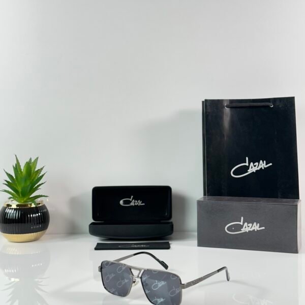 Cazal 9071 Printed Gun Black