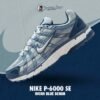 Nikkee P 6000 SE worn blue denim Low-Top Lace-Up
