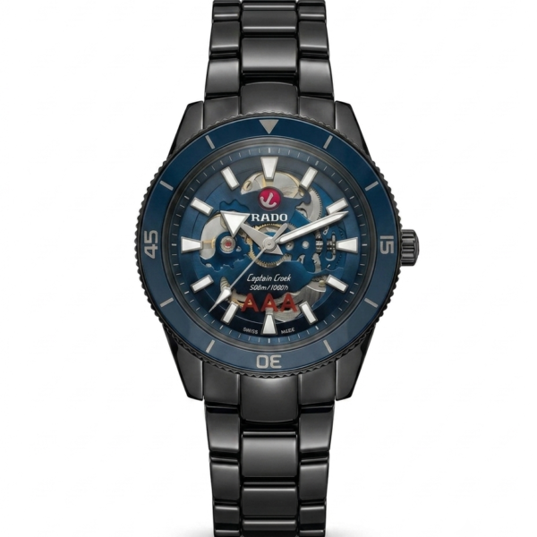 Radd_o Captain Cook HighTech Automatic Black-Blue-Silver