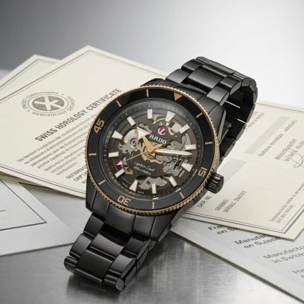 Radd_o Captain Cook HighTech Automatic Black-CopperBazzle