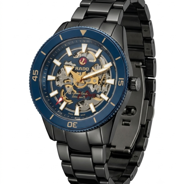 Radd_o Captain Cook HighTech Automatic Black-Blue-Gold