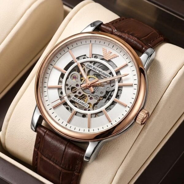 Emporio Armaan_i Luigi Skeleton copper -silver