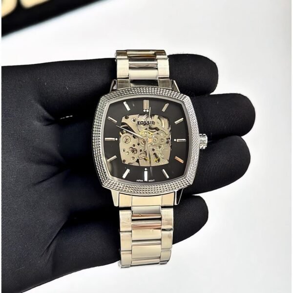 Fossii_l x Nick Jonas Machine Luxe silver Black