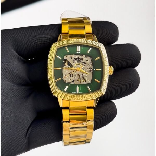 Fossii_l x Nick Jonas Machine Luxe gold green