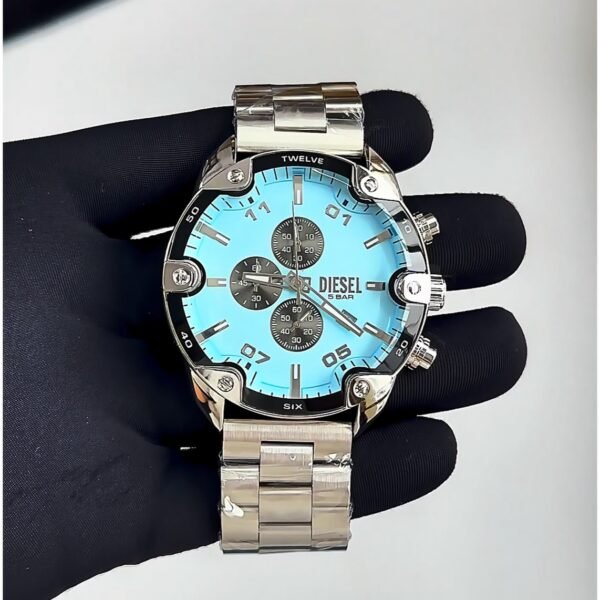 Diesee_l Spiked silver Sky Blue