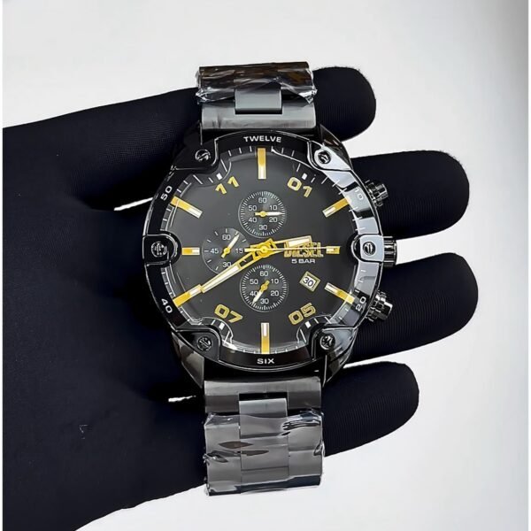 Diesee_l Spiked black gold