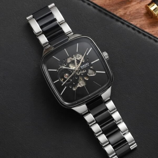 Radd_o Skeleton Luxury Edition Automatic 2 ton silver Black