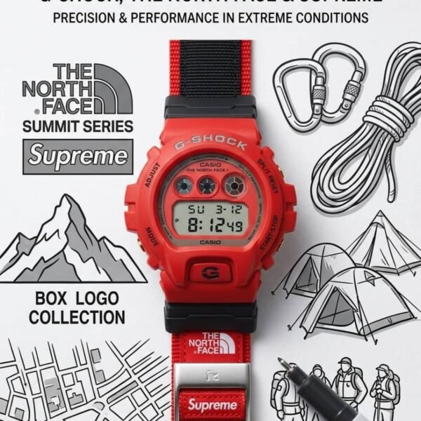 Casio G-Shock x Supreme x Special Edition Red